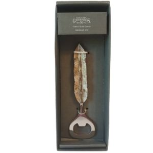💛 NEW Godinger Gatherings Feather Bottle Opener